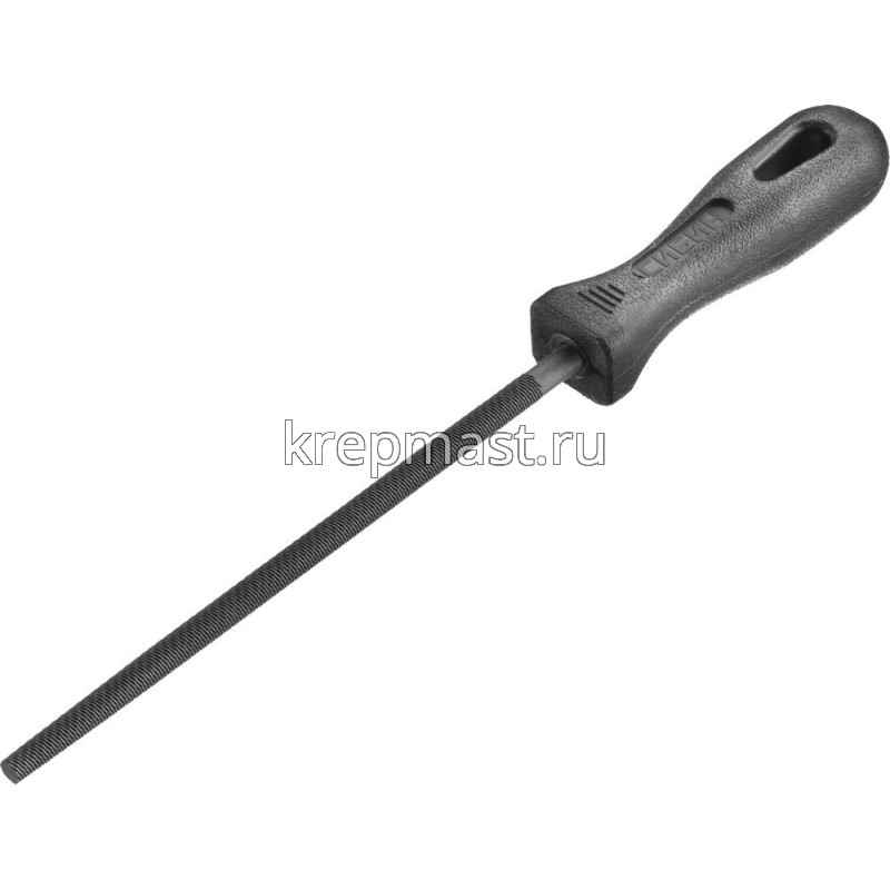 Напильник с ручкой СИБИН круглый 150мм