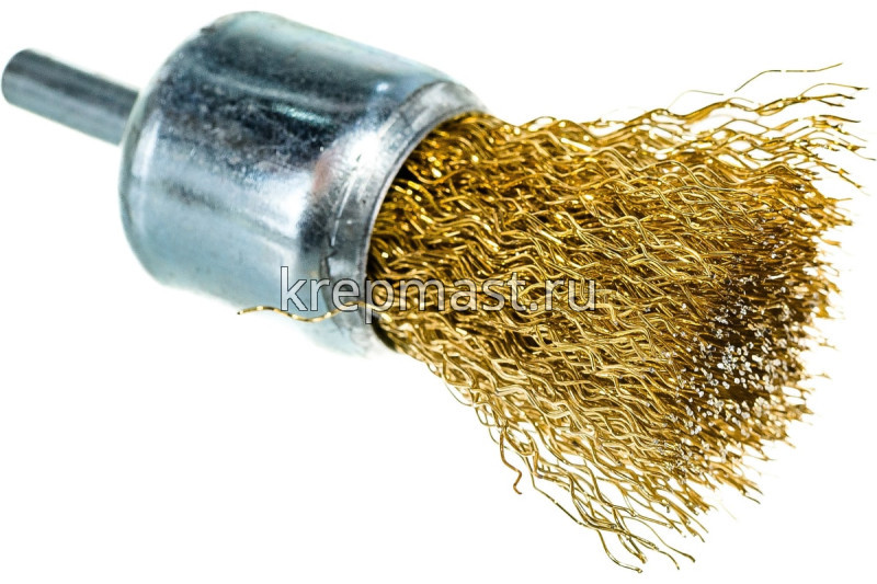 Корщетка- венчик 24мм для ДРЕЛИ STAYER латунь