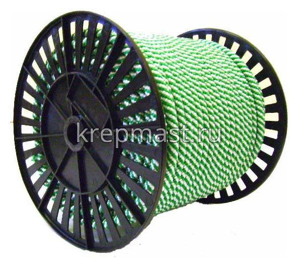 Шнур фаловый синтетический 12мм (цветной) в Метрах