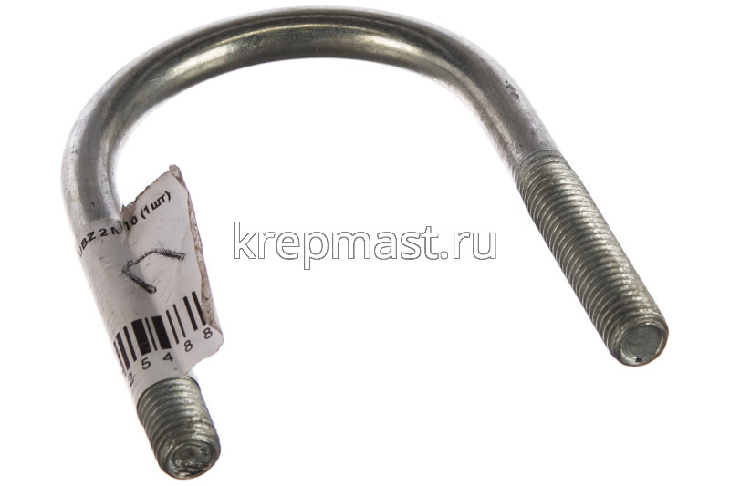 Болт оцинков.U-образный UBZ d= 61мм М10 без гайки