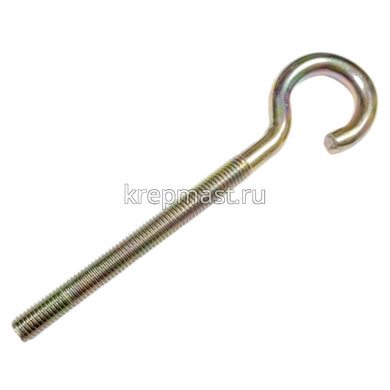 Винт с крюком 10х100