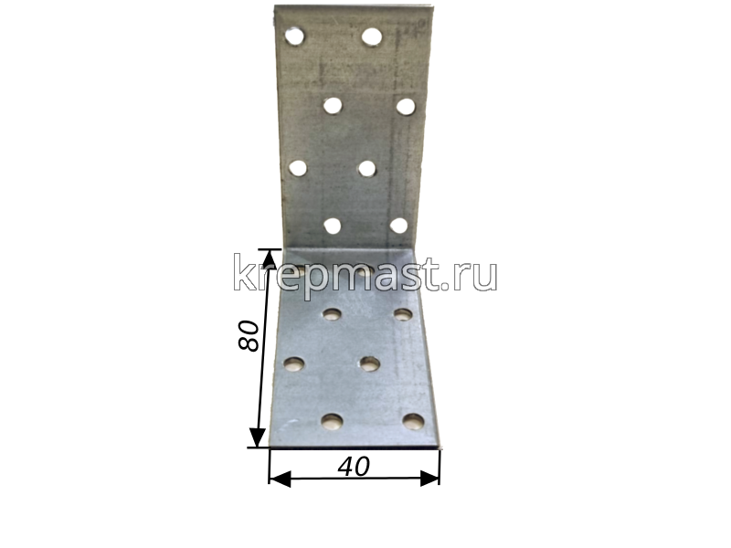KM 7 80х80х40х2мм монтажный уголок