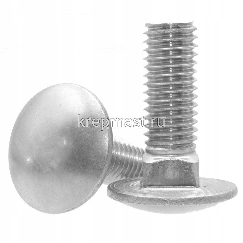 Болт мебельный 16х 45 DIN 603