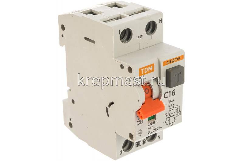 Авт.выключатели диф.тока АВДТ