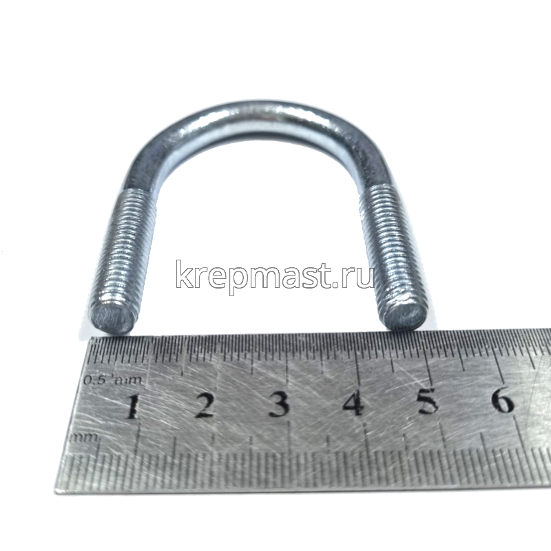 Болт оцинков.U-образный UBZ d= 35мм М6/8 без гайки