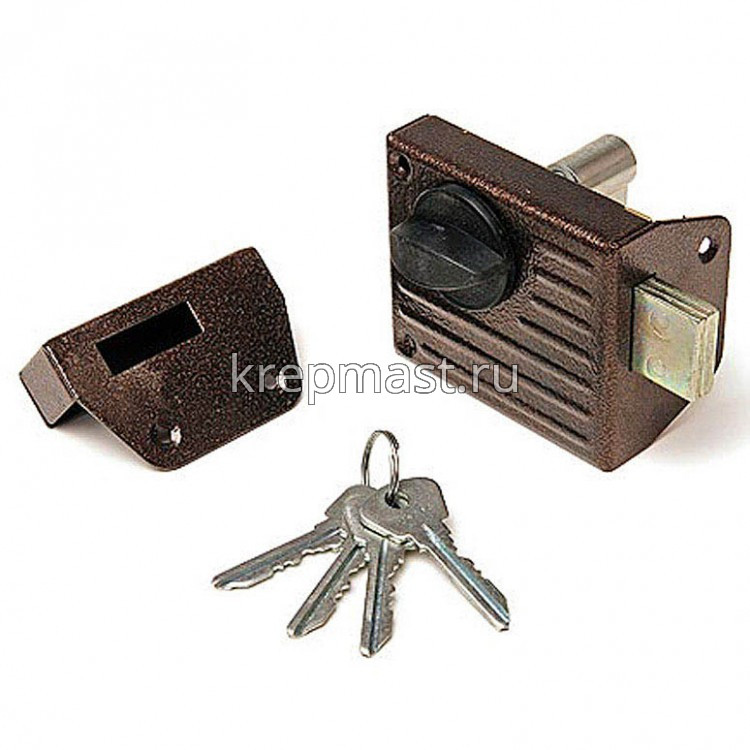 Замок накладной ЗЕНИТ ЗН1-2 медь