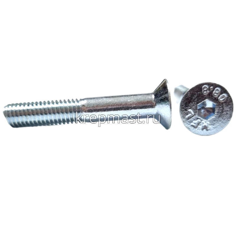 Винт с внут. шестиг. потай голов. 8х50 кл.пр.8,8 DIN 7991