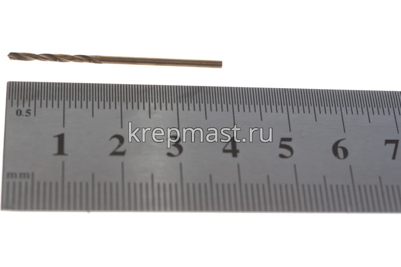 Сверло по металлу кобальт 1,5х40мм (2шт)