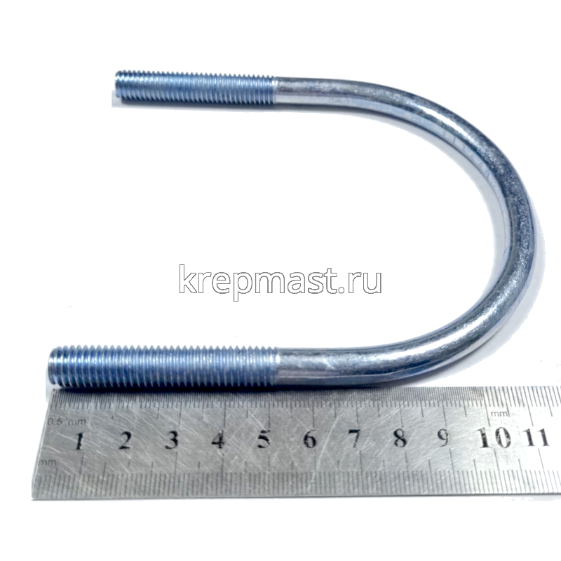 Болт оцинков.U-образный UBZ d= 92мм М10/12 без гайки