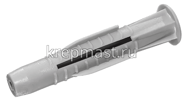 Дюбель KEW 6х52 универсальный с бортом