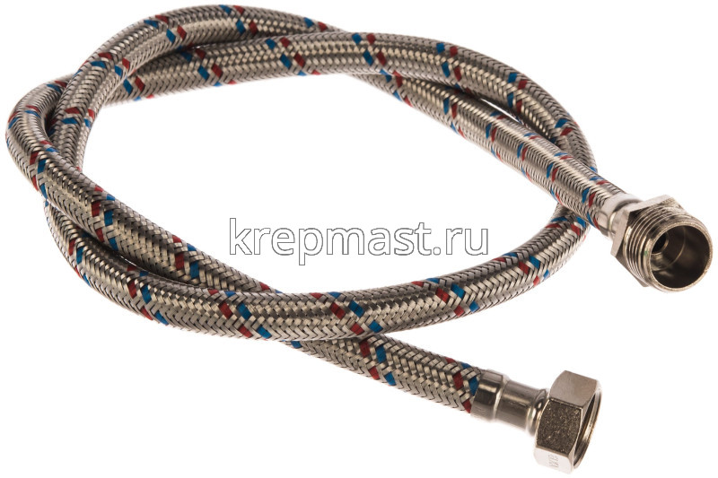 Подводка гибкая для воды 1/2 1,0м г/ш