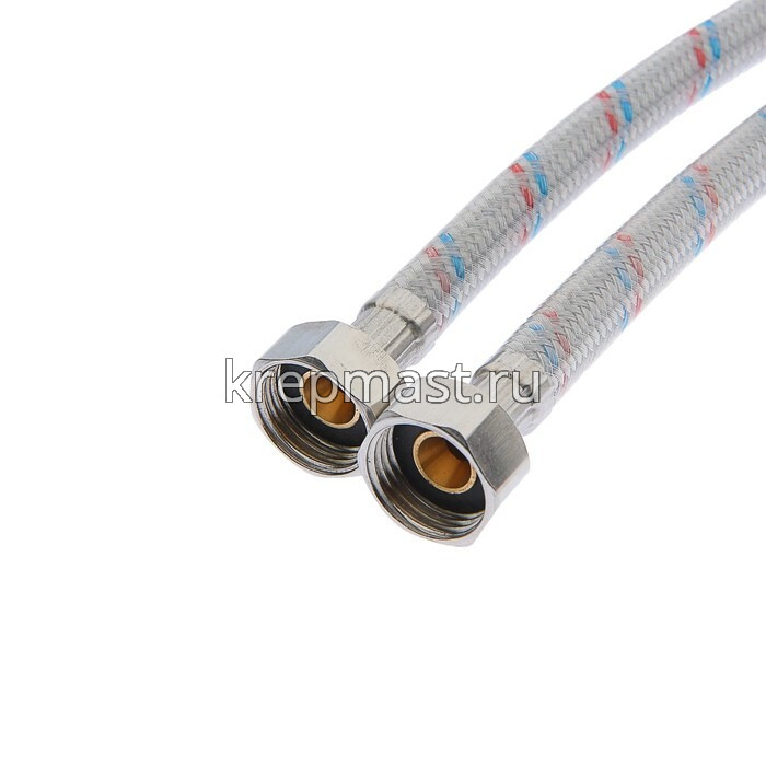 Подводка гибкая для воды 1/2 1,5м г/г в ПВХ