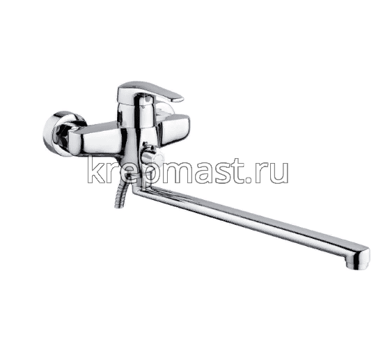 Смеситель д/ванны SL 55-006E с длинным поворотным изливом