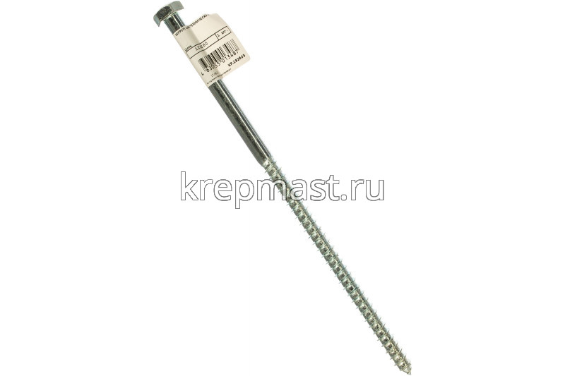 Шуруп д/ крепления дер. лаг 12х280