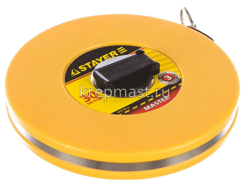 Рулетка 30м STAYER MASTER фибергласс.полотно