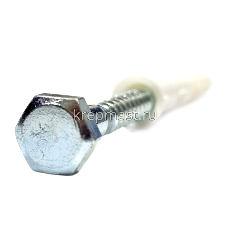 Дюбель фасадный KEW 10х 80 6-гр. под ключ