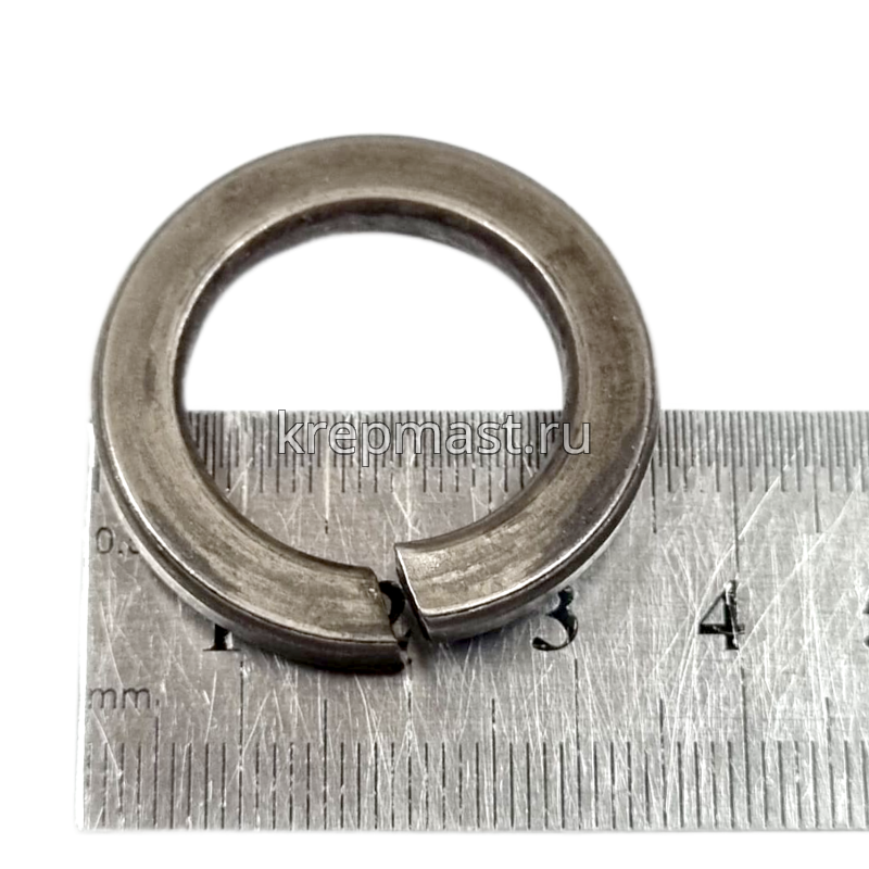 Шайба гроверная 22 DIN 127 черная