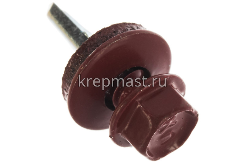 Саморез д/кровли краш. 5,5х19 RAL 3011