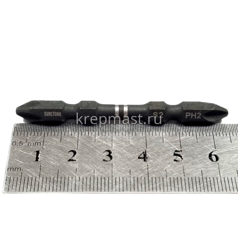 ST IMPACT БИТА двухсторонняя РН 2х65мм для ударного шуруповерта