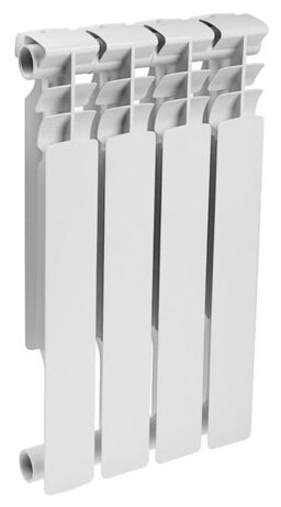 Радиатор биметалл 500/80/ 4 секц. SANLUX Optima Bi