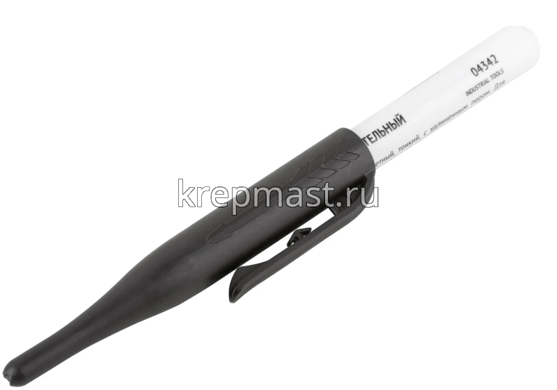 Маркер перманентный 1,0 мм УДЛИНЕННОЕ перо ЧЕРНЫЙ