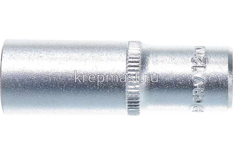 Головка торцевая 6-гранная 12 мм 1/4" удлиненная