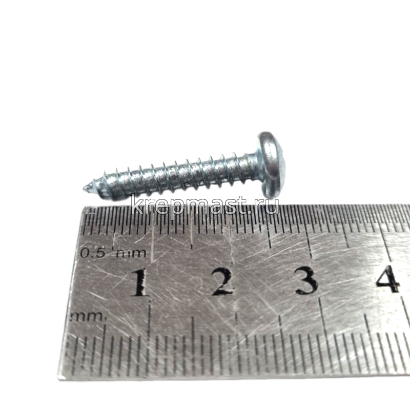 Саморез п/сфер гол. 4,8 х25 DIN 7981