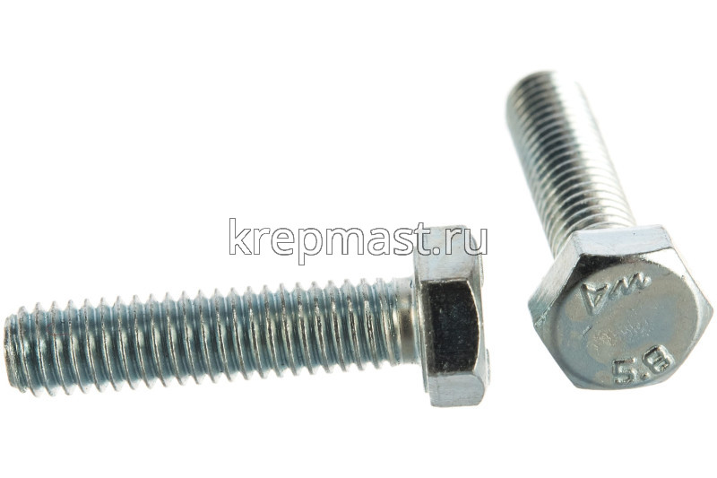 Болт 6х 25 кл.пр. 5,8 оц. п/р DIN 933