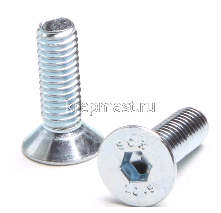 Винт с внут. шестиг. потай голов. 5х 30 кл.пр.10,9 DIN 7991