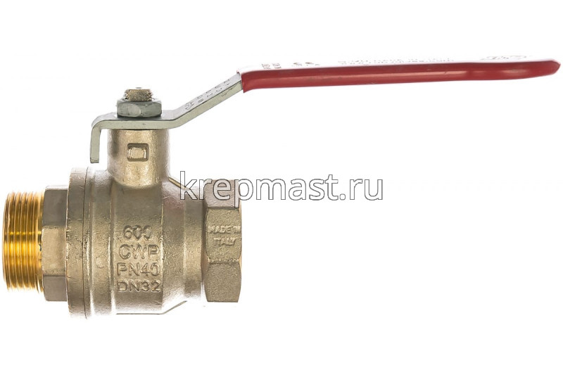 Кран шар Ду-32 м/р рыч 1 1/4"