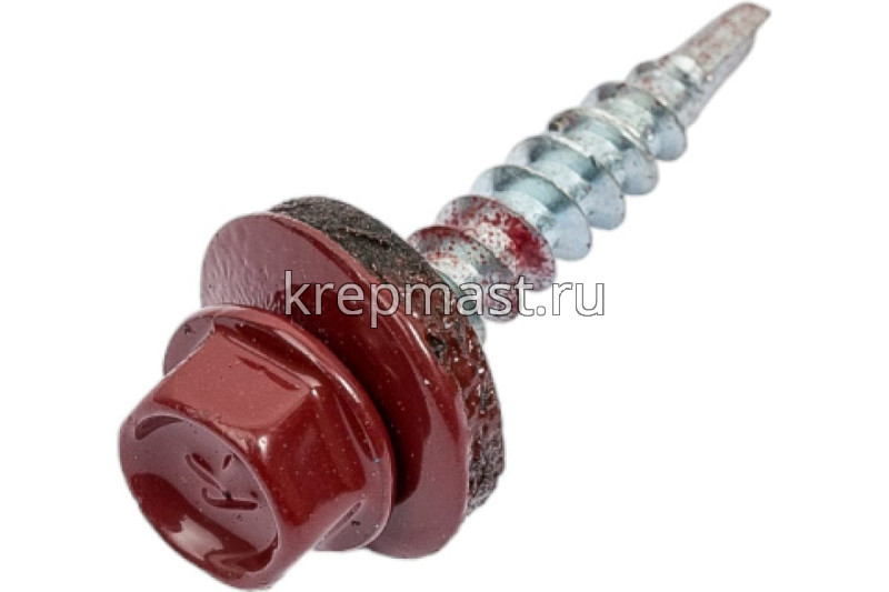 Саморез д/кровли краш. 4,8х29 RAL 3005/RR28