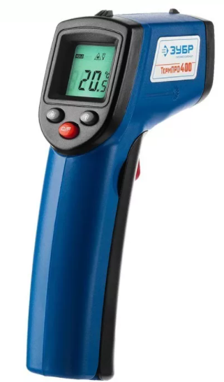 Пирометр ЗУБР ТермПро-400 инфракрасный (-50"С +380"С)
