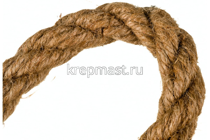 Веревка крученая джутовая 18мм (40м)