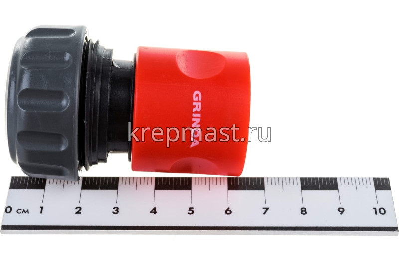 Соединитель GRINDA из ударопроч. пластмассы 3/4"