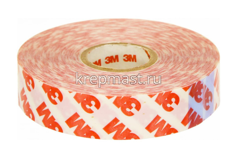 Скотч Двухстор. ЗМ 19ммх 10м прозрачный