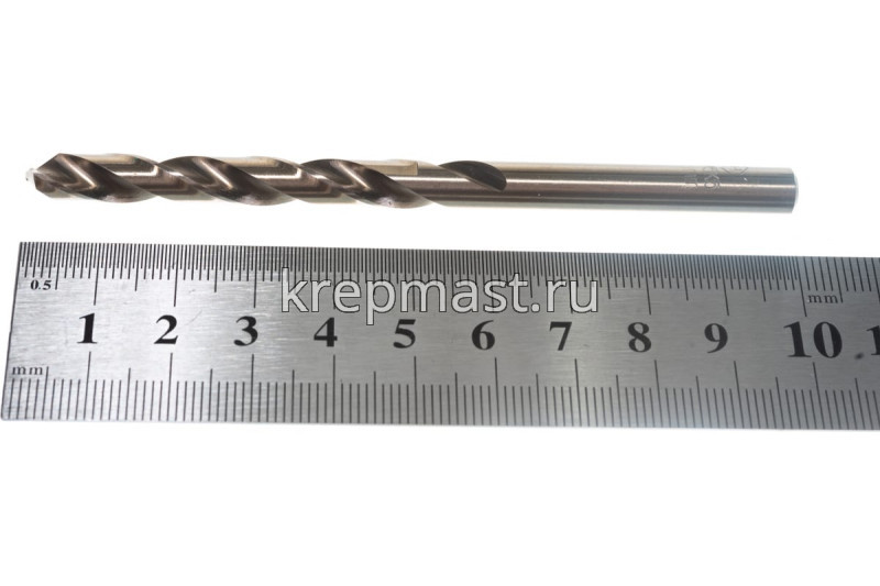 Сверло по металлу кобальт 6,5х101мм
