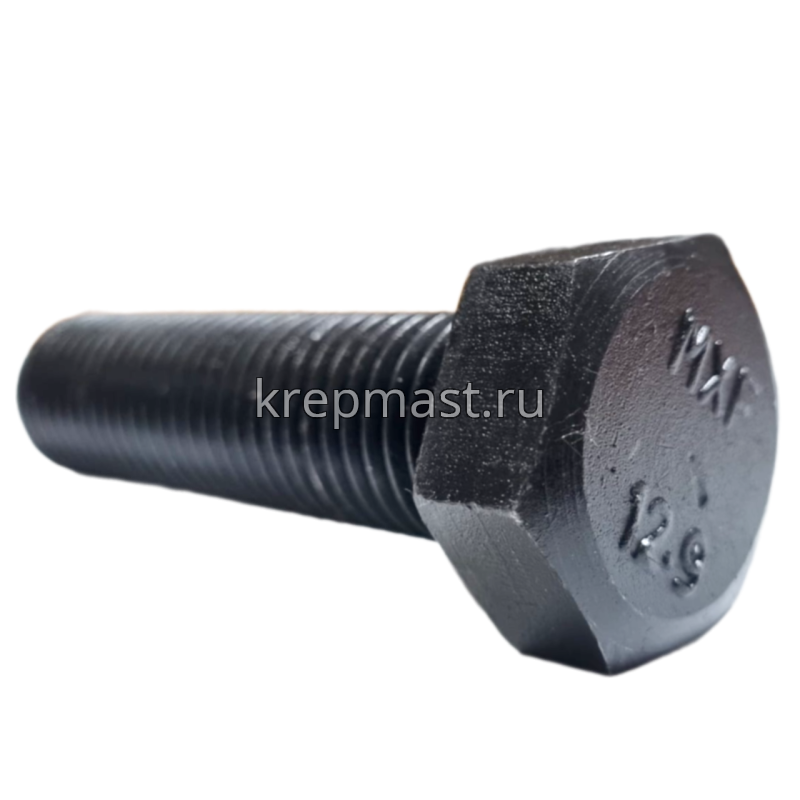 Болт 24х 90 кл.пр.12,9 черный п/р DIN 933