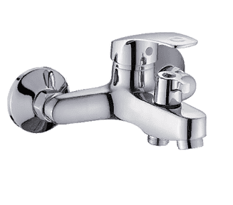 Смеситель д/ванны SL 85-009E с коротким литым изливом