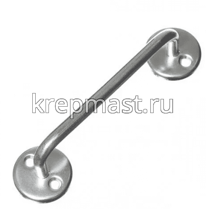 Ручка скоба круглая РС-100 Киров (цинк)