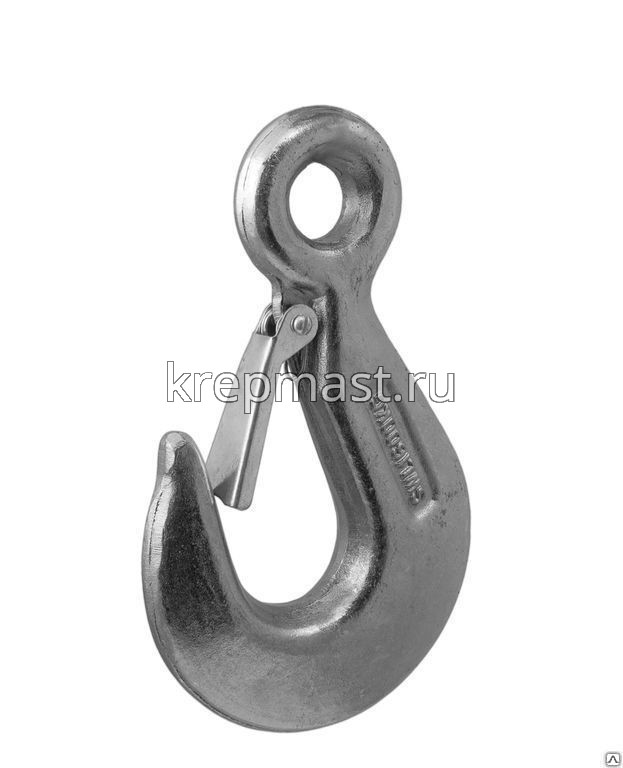 Крюк с предохранителем 500кг DIN 689