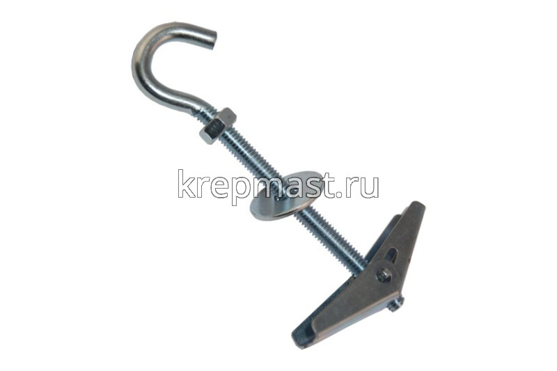 Дюбель складной пруж. с крюком М 6