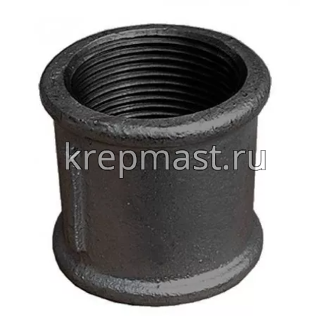 Муфта чугунная прямая Ду-25 ГОСТ 8954-75