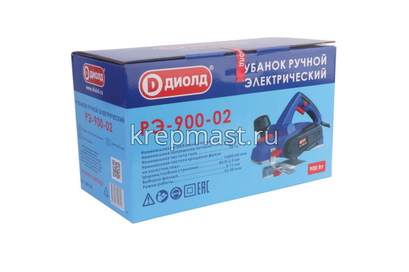 Рубанок ДИОЛД электро. (900Вт, 82мм)