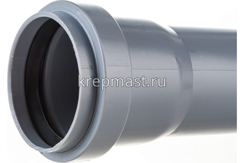 Труба с раструбом D 50*1,8 (1,0м) п/п