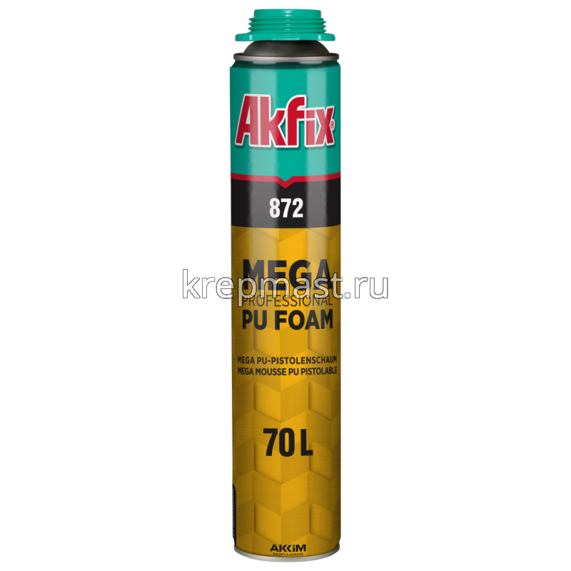 Пена монтажная AKFIX 872P PRO 1020мл