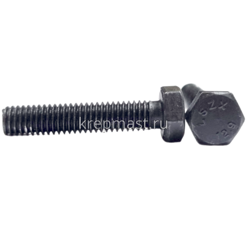 Болт 6х 30 с ЛЕВОЙ резьбой кл.пр. 12,9 DIN 933