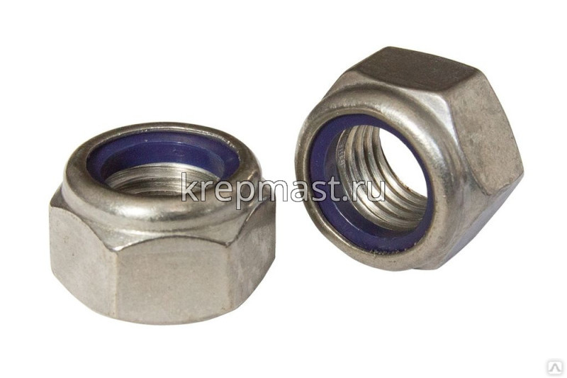 Гайка самоконтр. DIN 985 М 4 нерж. А2